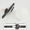 Rascoupet Muurlamp Wit, 1-licht