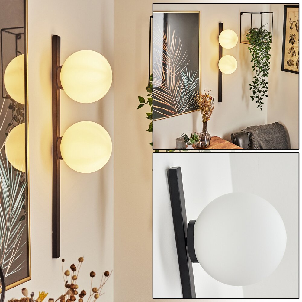 Rascoupet Muurlamp Wit, 2-lichts main product photo