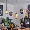 Verbania Hanger Messing, Zwart, 4-lichts