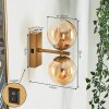 Remaisnil Muurlamp Messing, 2-lichts