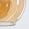 Koyoto  Plafondlamp Glas 25 cm Amber, 3-lichts