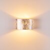 Rapar Muurlamp Chroom, Zilver, 1-licht