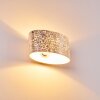Rapar Muurlamp Chroom, Zilver, 1-licht