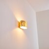 Rapar Muurlamp Chroom, Goud, 1-licht