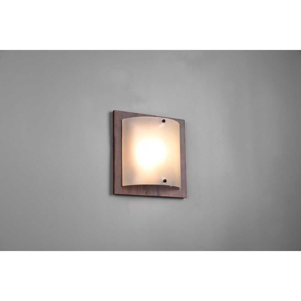 Trio Pali Muurlamp Hout donker, 1-licht main product photo