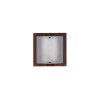 Trio Pali Muurlamp Hout donker, 1-licht