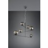 Trio Pure Hanglamp Antraciet, 6-lichts