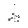 Trio Pure Hanglamp Antraciet, 6-lichts
