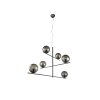 Trio Pure Hanglamp Antraciet, 6-lichts
