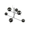 Trio Pure Hanglamp Antraciet, 6-lichts