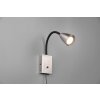 Trio Wanda Muurlamp Nikkel mat, 1-licht Trio Wanda Muurlamp Nikkel mat, 1-licht