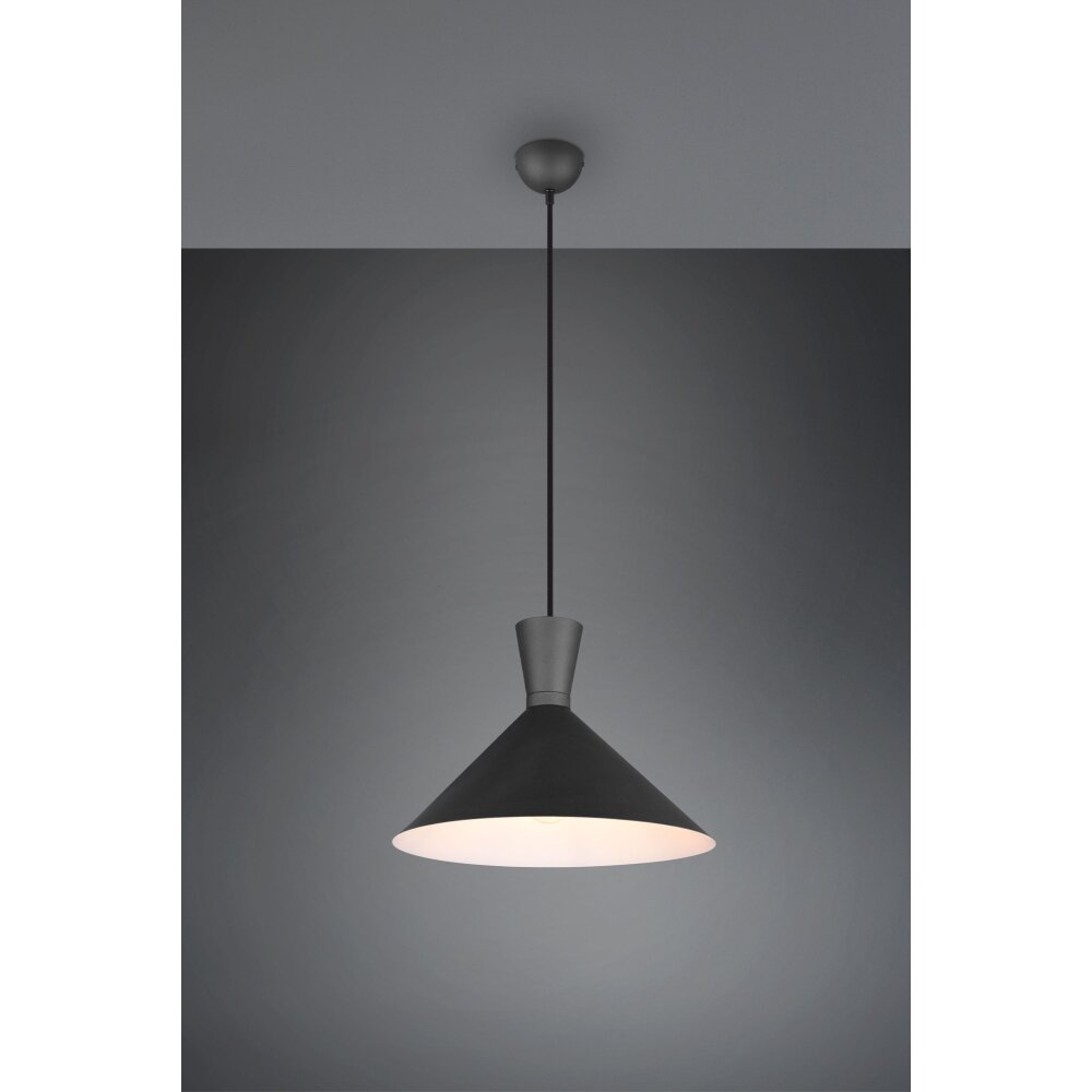 Reality Enzo Hanglamp Zwart, 1-licht main product photo