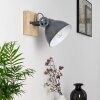 Svanfolk Muurlamp Blauw, Bruin, Grijs, Wit, 1-licht