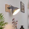 Svanfolk Muurlamp Blauw, Bruin, Grijs, Wit, 1-licht