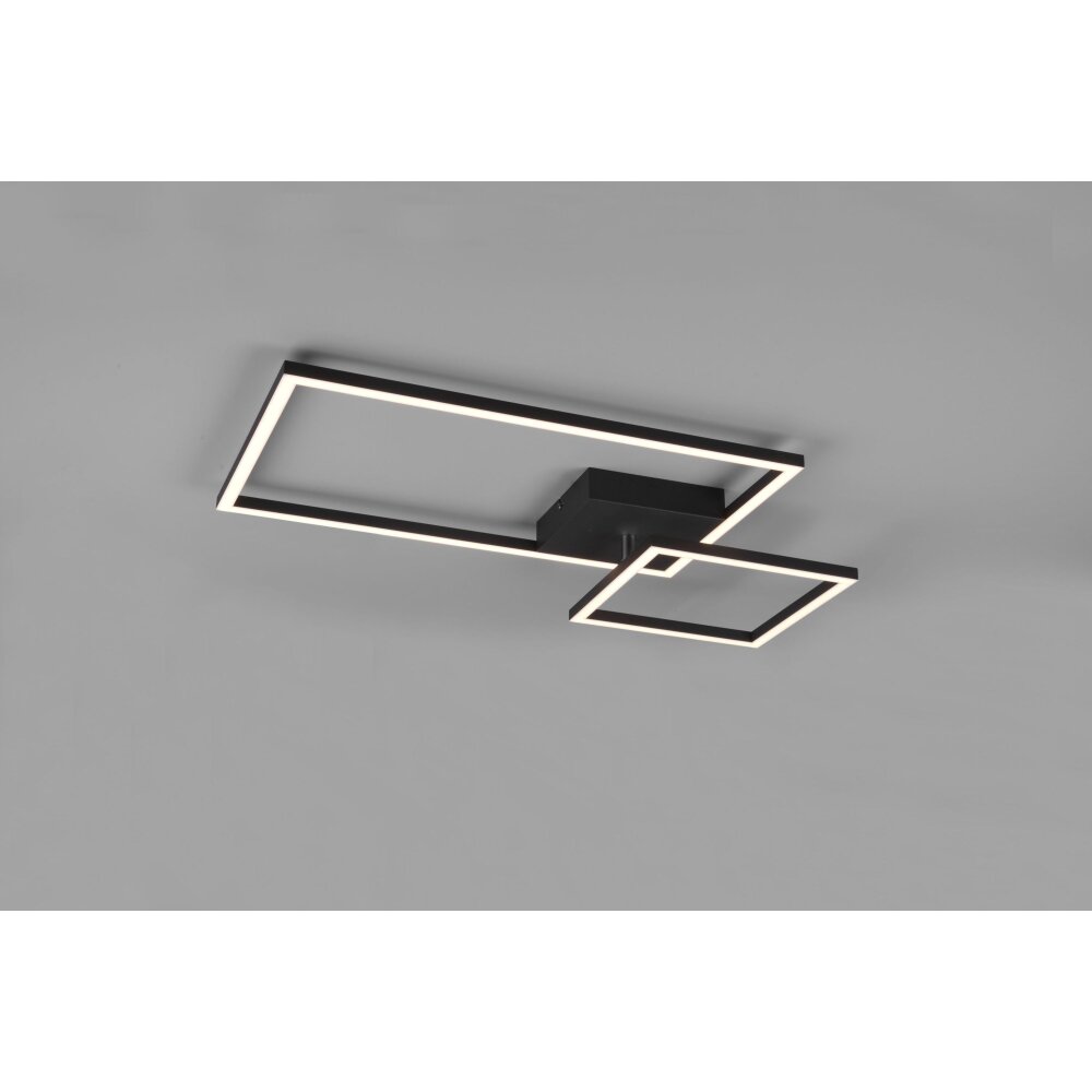 Reality Padella Plafondlamp LED Zwart, 1-licht main product photo