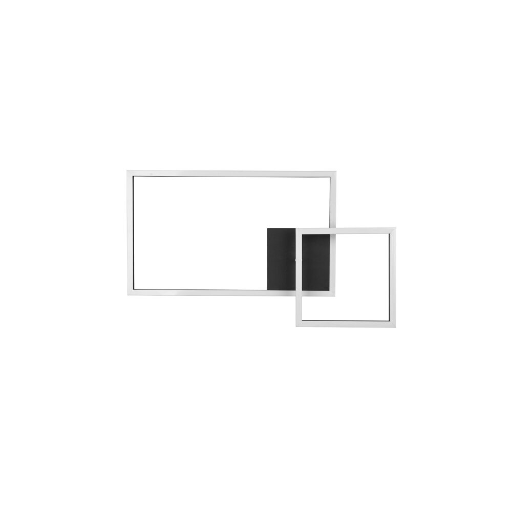 Reality Padella Plafondlamp LED Zwart, 1-licht
