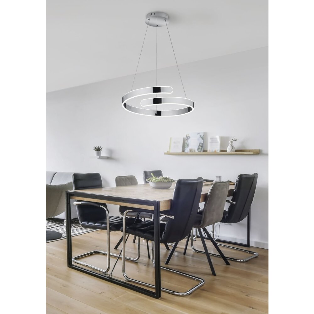 Reality Parma Hanglamp LED Chroom, 1-licht main product photo