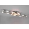 Reality Twister Plafondlamp LED Nikkel mat, 1-licht, Afstandsbediening
