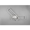 Reality Twister Plafondlamp LED Nikkel mat, 1-licht, Afstandsbediening