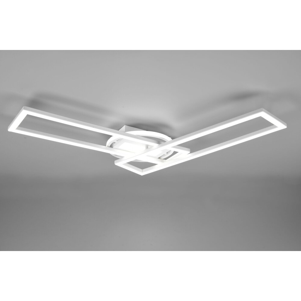Reality Twister Plafondlamp LED Wit, 1-licht, Afstandsbediening