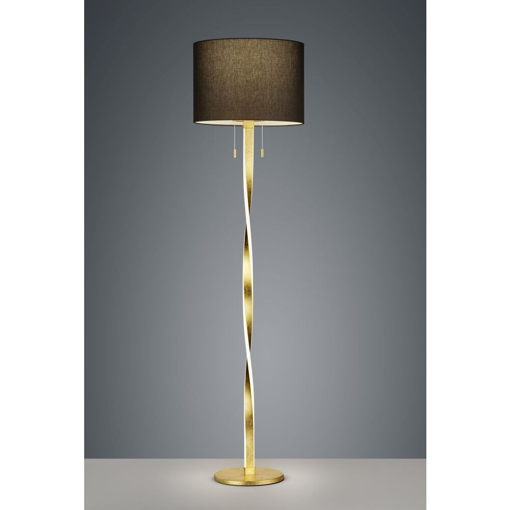 Trio NANDOR Staande lamp LED Goud, 3-lichts main product photo