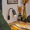 Javel Stopcontact lamp Zwart, 1-licht
