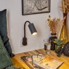 Javel Stopcontact lamp Zwart, 1-licht
