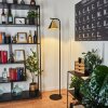 Hueso Staande lamp Zwart, 1-licht