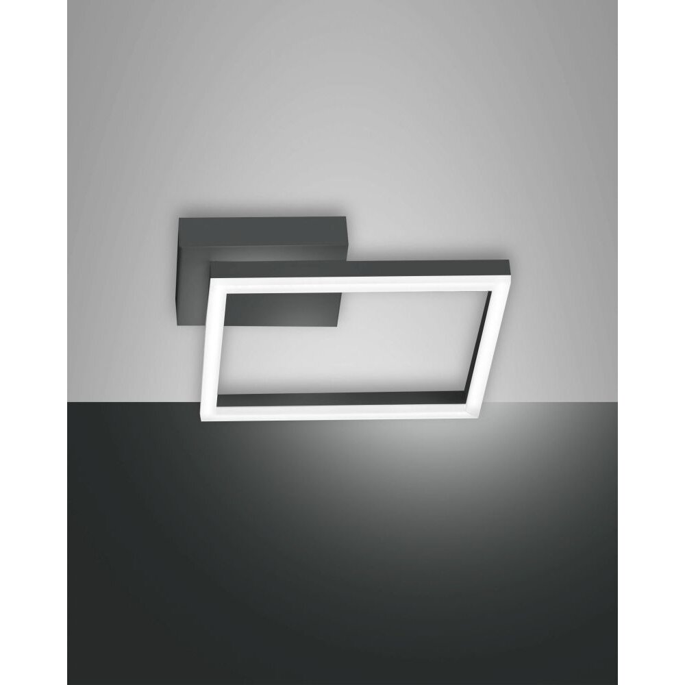 Fabas Luce Bard Plafondlamp LED Antraciet, 1-licht main product photo