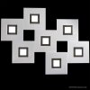Grossmann KARREE Plafondlamp LED Aluminium, Zwart, 7-lichts