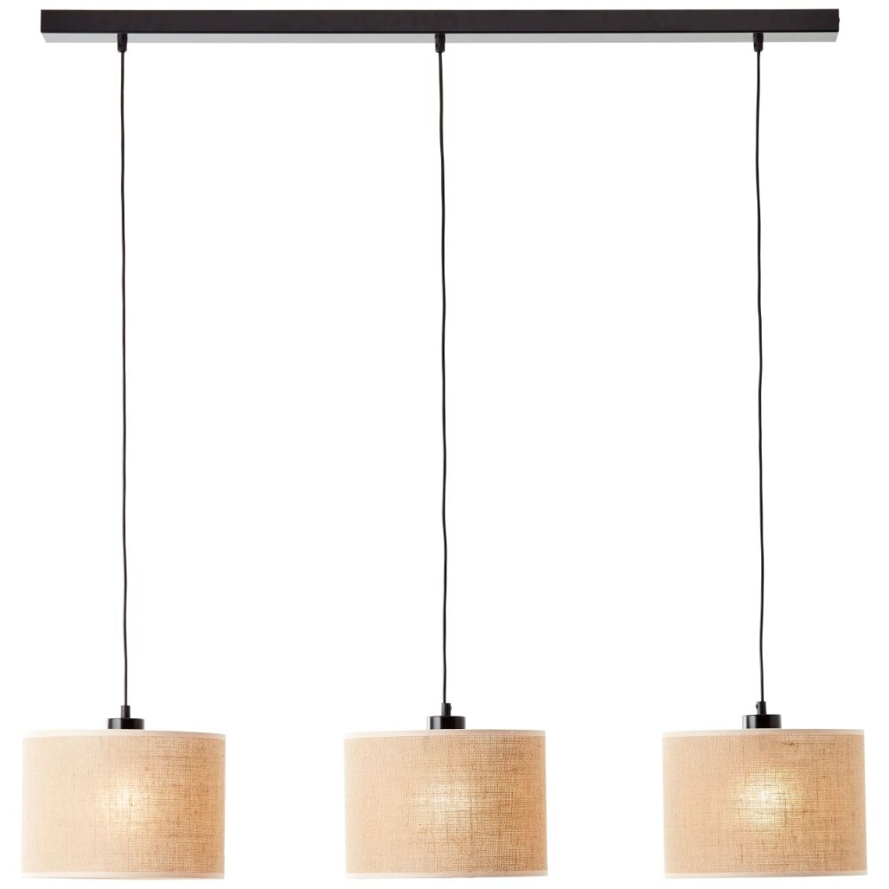 Brilliant Aniela Hanglamp Zwart, 3-lichts main product photo
