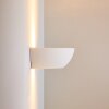 Garbagna Muurlamp Wit, 1-licht