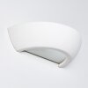 Garbagna Muurlamp Wit, 1-licht