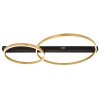 Globo LUFFY Plafondlamp LED Goud, Zwart, 1-licht