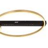 Globo LUFFY Plafondlamp LED Goud, Zwart, 1-licht