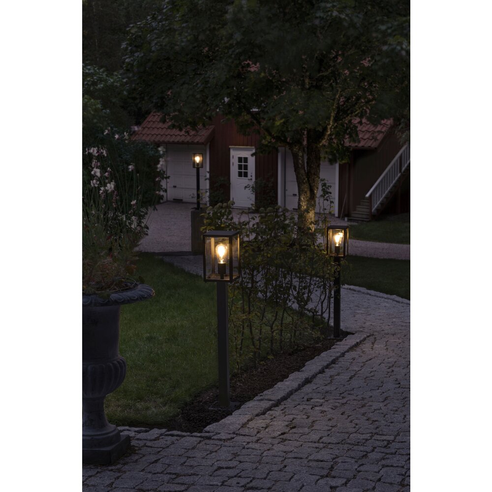 Konstsmide Carpi Padverlichting Zwart, 1-licht main product photo