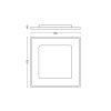 Philips Hue Aurelle Plafondpaneel LED Wit, 1-licht