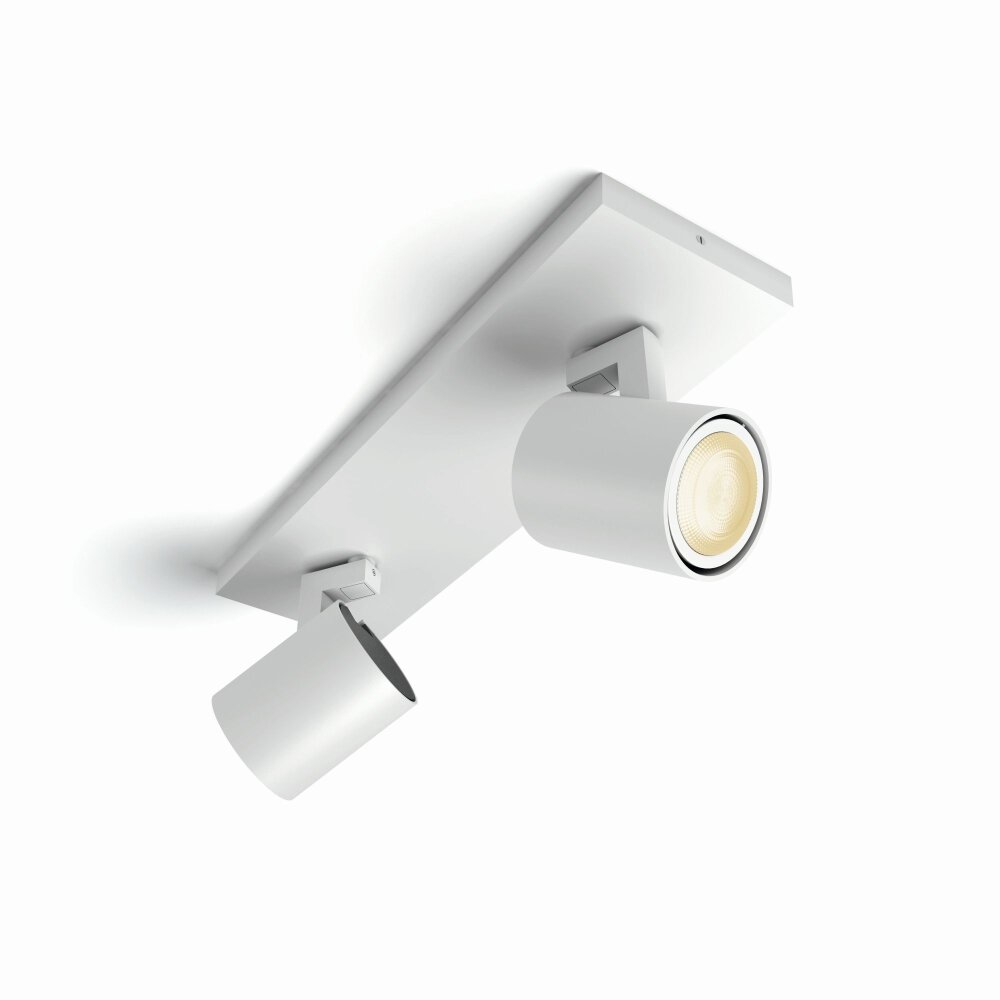 Philips Hue Runner Plafondlamp LED Wit, 2-lichts, Afstandsbediening