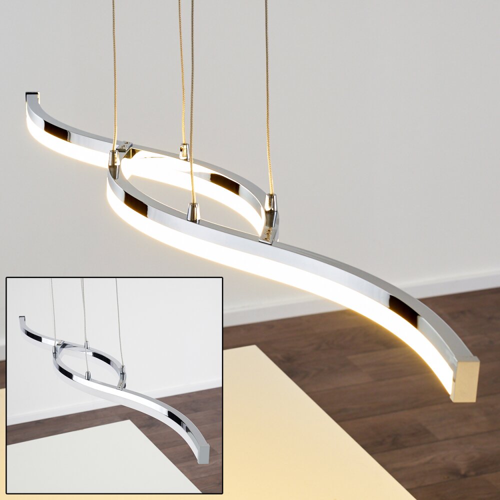 Thilo Hanger LED Chroom, 2-lichts main product photo