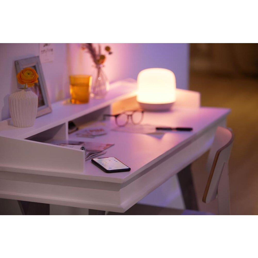 Philips WiZ Hero Tafellamp LED Wit, 1-licht, Afstandsbediening, Kleurwisselaar main product photo