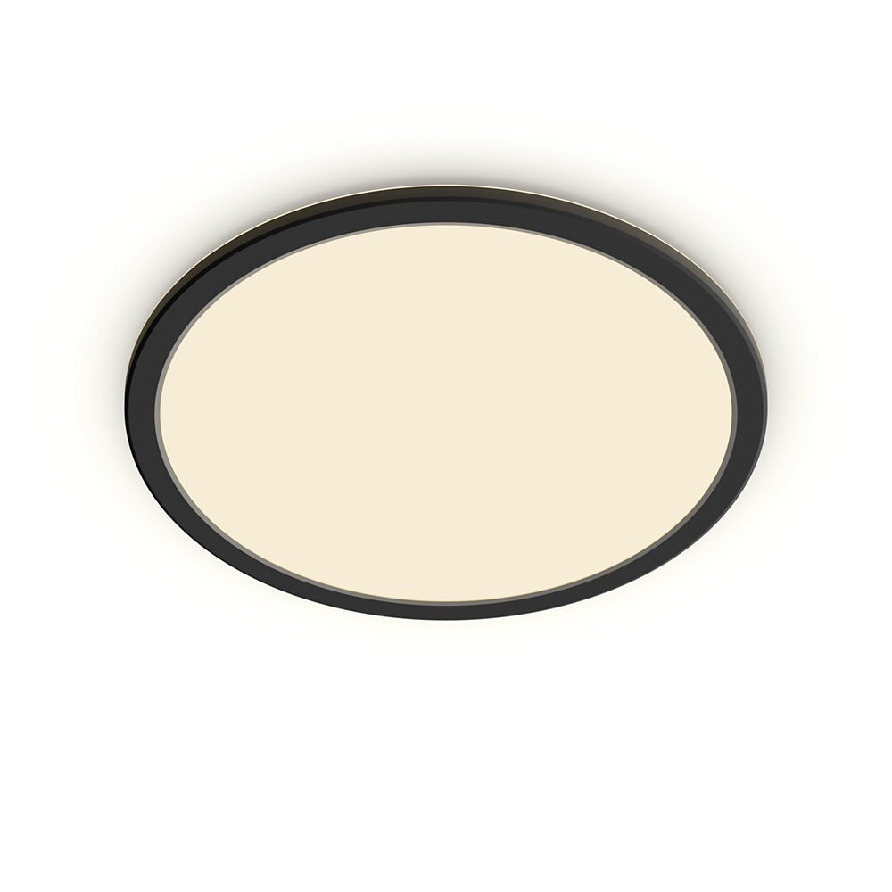 Philips Superslim CL550 Plafondpaneel LED Zwart, 1-licht main product photo