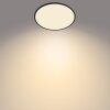 Philips Superslim CL550 Plafondpaneel LED Zwart, 1-licht