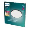 Philips Superslim CL550 Plafondpaneel LED Zwart, 1-licht