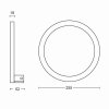 Philips Hue Sana Muurlamp LED Zwart, 1-licht, Kleurwisselaar