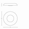 Philips Hue Still Plafondlamp LED Zwart, 1-licht, Afstandsbediening
