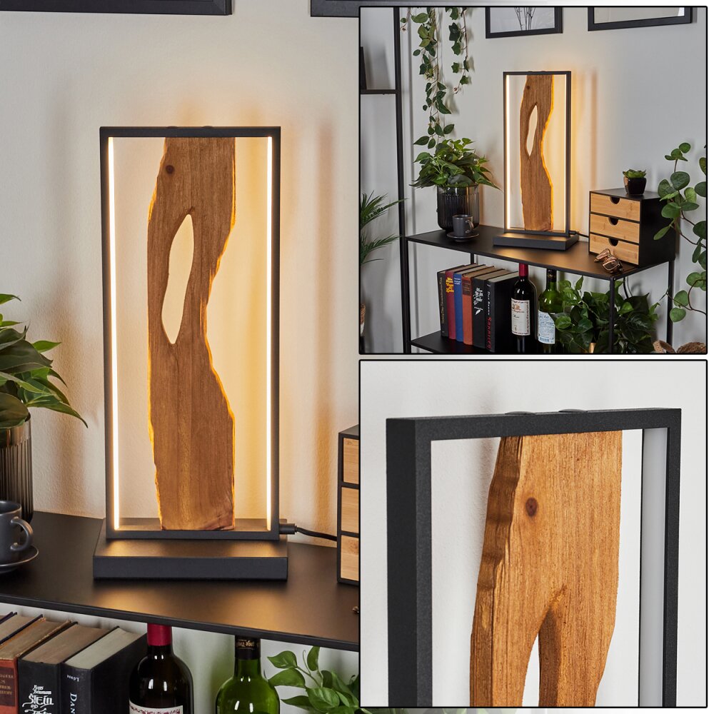 Nevogilde Tafellamp LED Natuurlijke kleuren, Zwart, 1-licht main product photo