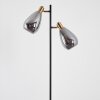Vaurois Staande lamp Messing, Zwart, 2-lichts