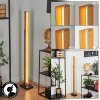 Teira Staande lamp LED Natuurlijke kleuren, Zwart, 1-licht