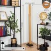 Teira Staande lamp LED Natuurlijke kleuren, Zwart, 1-licht