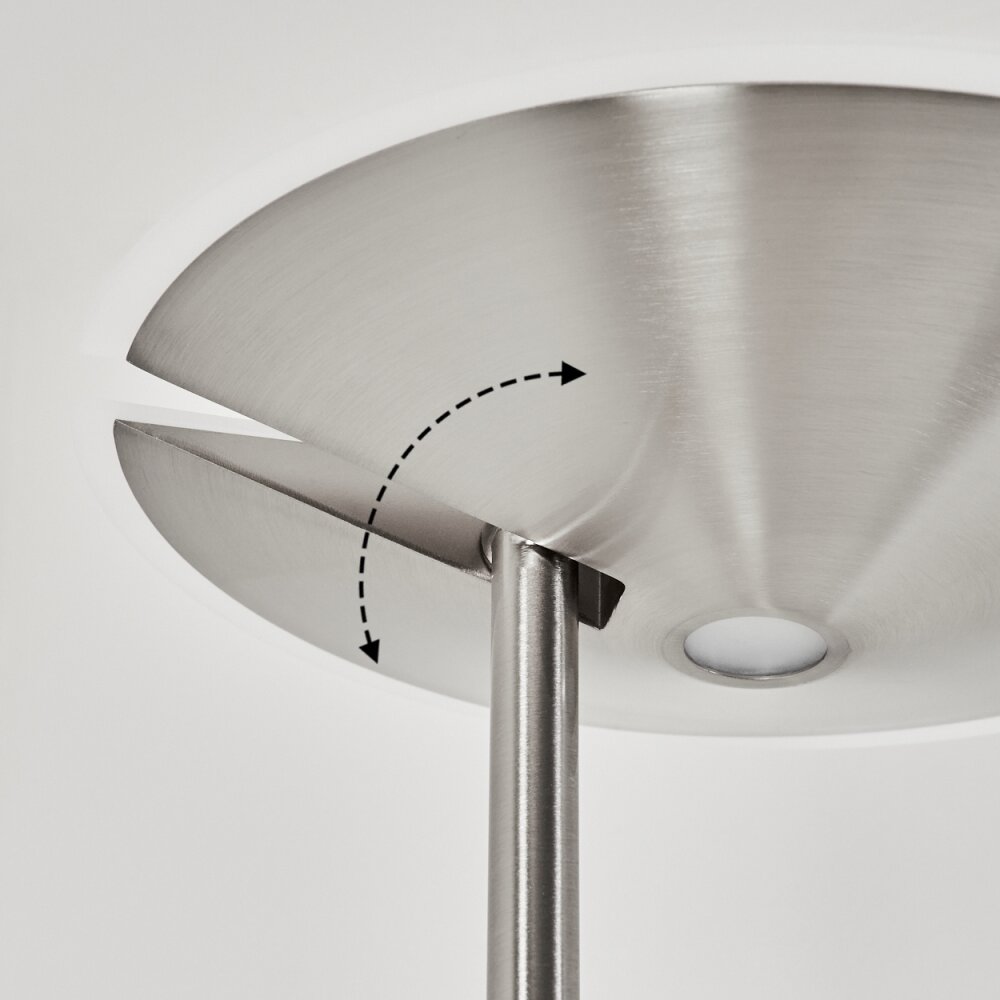 Murca Uplighter LED Nikkel mat, 2-lichts